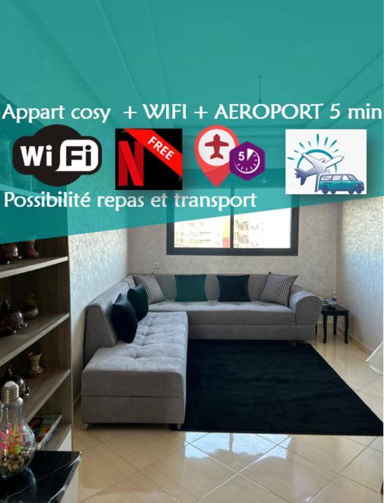 Appartement Aeroport Casablanca Nouaceur 외부 사진