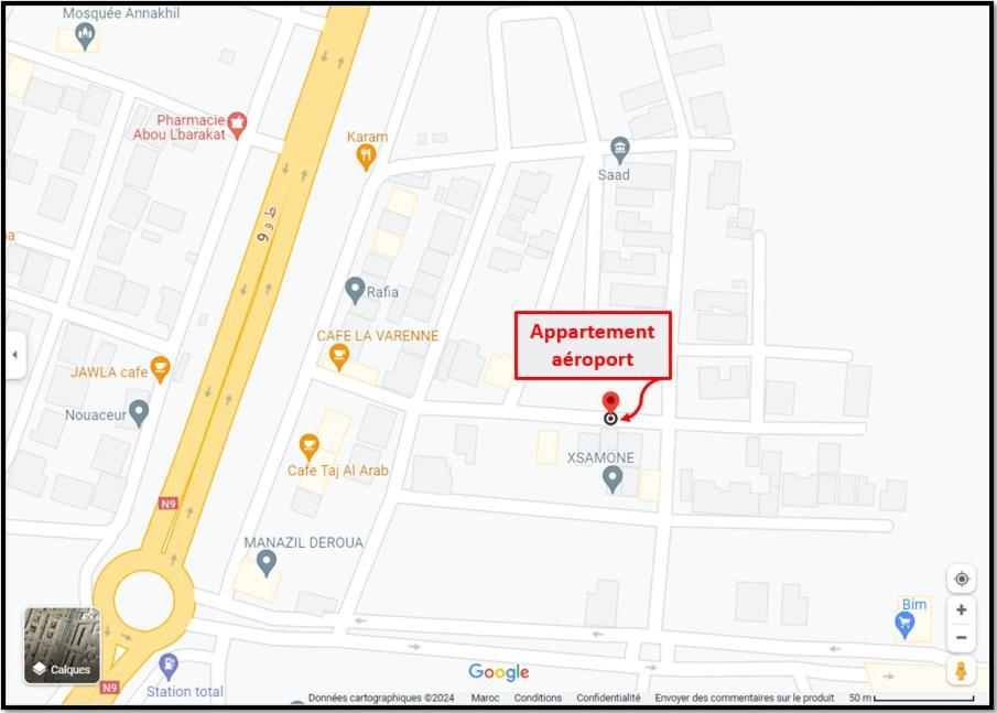 Appartement Aeroport Casablanca Nouaceur 외부 사진